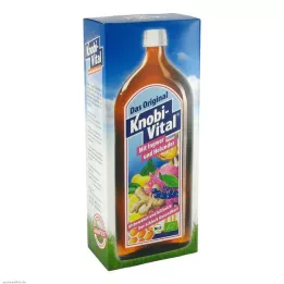 KNOBIVITAL med ingefær+hyldebær økologisk, 960 ml