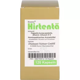HIRTENTÄSCHEL Bioxera kapsler, 120 stk