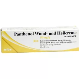 PANTHENOL Sår- og helingscreme Jenapharm, 20 g