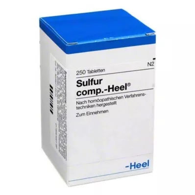 SULFUR COMP.Hæltabletter, 250 stk