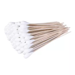 WATTESTÄBCHEN stort hoved 15 cm, 100 stk