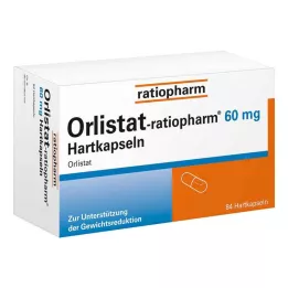 ORLISTAT-ratiopharm 60 mg hårde kapsler, 84 stk