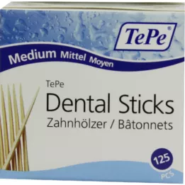 TEPE Tandtræ medium, 125 stk