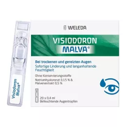 VISIODORON Malva øjendråber i enkeltdosispipette, 20X0,4 ml