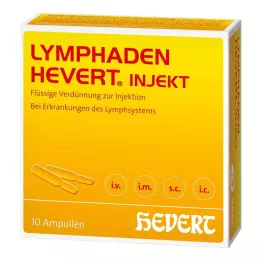 LYMPHADEN HEVERT sprøjteampuller, 10 stk