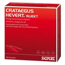 CRATAEGUS HEVERT sprøjteampuller, 100 stk