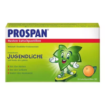 PROSPAN Hostetabletter, 20 stk PROSPAN Hostetabletter, 20 stk