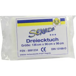 Senada trekantet tørklæde DIN 13168, 1 stk
