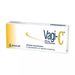 VAGI C Vaginale tabletter, 6 stk