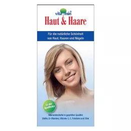 HAUT+HAARE VITAMIN Natur Pharma kapsler, 15 stk