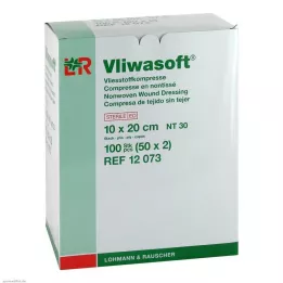 VLIWASOFT Nonwoven kompresser 10x20 cm steril 6l., 50X2 stk