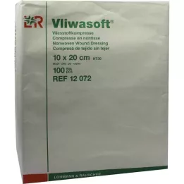 VLIWASOFT Vlies komprimerer 10x20 cm untertil 6l., 100 St