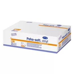 PEHA-SOFT Vinyl Unt.Gloves unste.pudderfri M, 100 stk