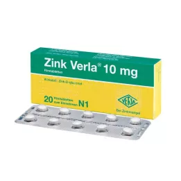 ZINK VERLA 10 mg filmovertrukne tabletter, 20 stk