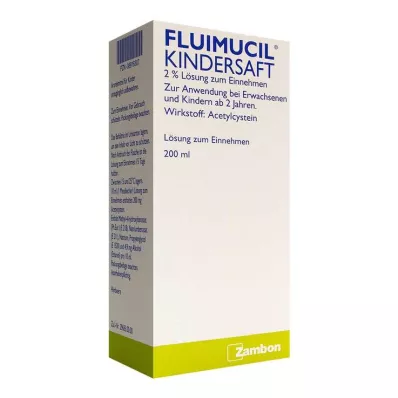 FLUIMUCIL Børnejuice, 200 ml