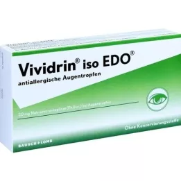 VIVIDRIN iso EDO anti-allergiske øjendråber, 20X0,5 ml