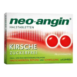 NEO-ANGIN Cherry halspastiller, 24 stk