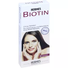 BIOTIN HERMES 2,5 mg tabletter, 30 stk
