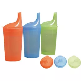 EINNEHMEBECHER uden håndtag med 2 låg 4-12mm rød, 1 stk