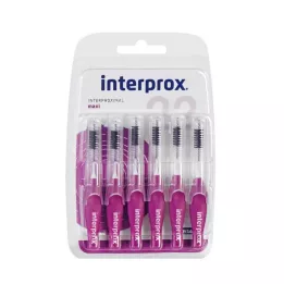 INTERPROX maxi lilla interdental børsteblister, 6 stk