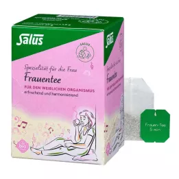 FRAUENTEE Bio Salus filterposer, 15 stk