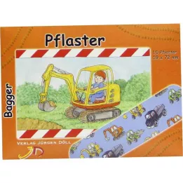 KINDERPFLASTER Gravemaskinekonvolutter, 10 stk