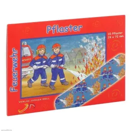 KINDERPFLASTER Brandvæsen Notater, 10 stk