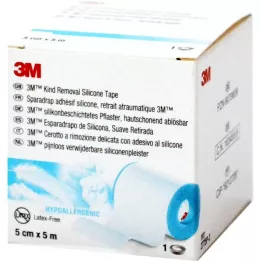 3M silikonebelagt gips 5 cm x 5 m rulle, 1 stk