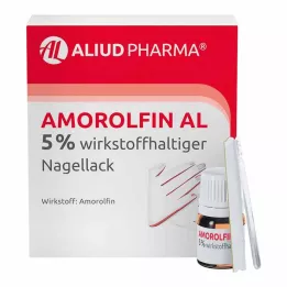 AMOROLFIN AL 5% aktiv neglelak, 3 ml