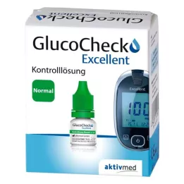 GLUCOCHECK Fremragende kontrolopløsning normal, 4 ml