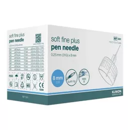 KLINION Bløde fine plus pennåle 0,25x8 mm 31 G, 110 stk