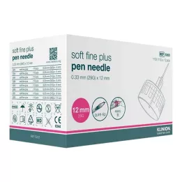 KLINION Bløde fine plus pennåle 0,33x12 mm 29 G, 110 stk