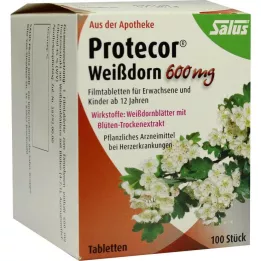 PROTECOR Hawthorn 600 mg filmovertrukne tabletter, 100 stk