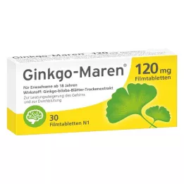 GINKGO-MAREN 120 mg filmovertrukne tabletter, 30 stk