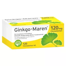 GINKGO-MAREN 120 mg filmovertrukne tabletter, 120 stk