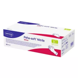 PEHA-SOFT nitril hvid Unt.Hands.unsteril pf M, 200 stk