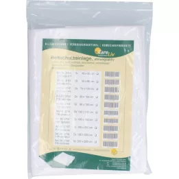 BETTSCHUTZEINLAGE Frotté/PU åndbar 40x50 cm, 1 stk