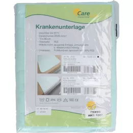 KRANKENUNTERLAGE vaskbar 75x90 cm, 1 stk