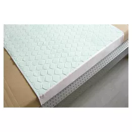 KRANKENUNTERLAGE vaskbar 75x90 cm med sidepaneler, 1 stk