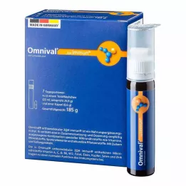 OMNIVAL orthomolekyle 2OH immun 7 TP drikkedunk, 7 stk