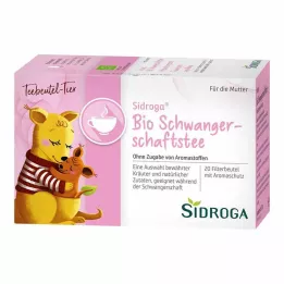 SIDROGA Økologiske graviditetstefilterposer, 20X1,5 g
