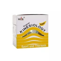NASARA Kinesiologitape 5 cmx5 m gul, 1 stk