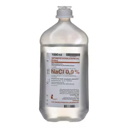 ISOTONISCHE Saltvandsopløsning 0,9 % Bernburg Inf.-L.PE, 10X1000 ml