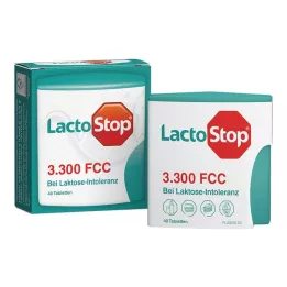 LACTOSTOP 3.300 FCC Tabletter klik dispenser, 40 stk