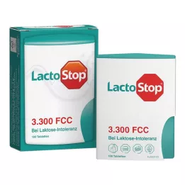 LACTOSTOP 3.300 FCC Tabletter klik dispenser, 100 stk