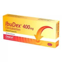 IBUDEX 400 mg filmovertrukne tabletter, 10 stk