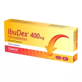 IBUDEX 400 mg filmovertrukne tabletter, 20 stk