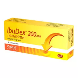 IBUDEX 200 mg filmovertrukne tabletter, 10 stk