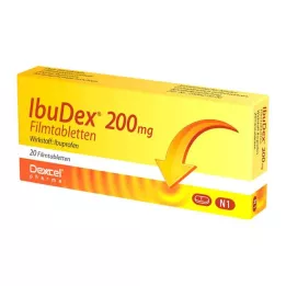 IBUDEX 200 mg filmovertrukne tabletter, 20 stk
