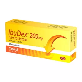 IBUDEX 200 mg filmovertrukne tabletter, 30 stk